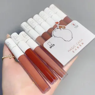 MAGIC CASA Cute Bear Lipstick Set (6 pcs)